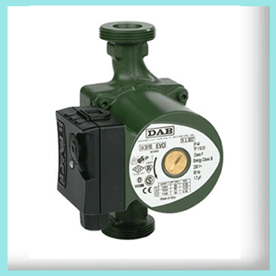 dab heating and hot water pumps